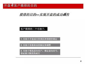 房地產開盤前儲客與客戶摸排實戰技巧